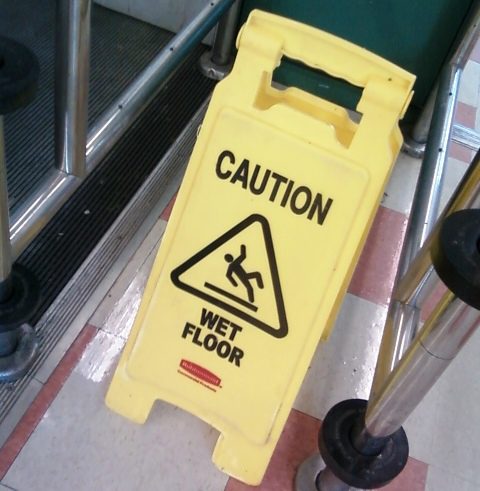 Slippery Floor