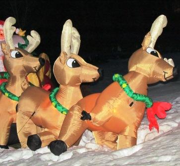 Three Reindeer Rule Saves a Nativity Scene