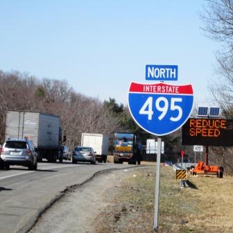 Route 495 in MA Accidents